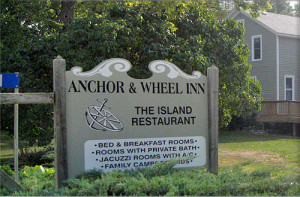 Anchor and Wheel campground on Pelee Island